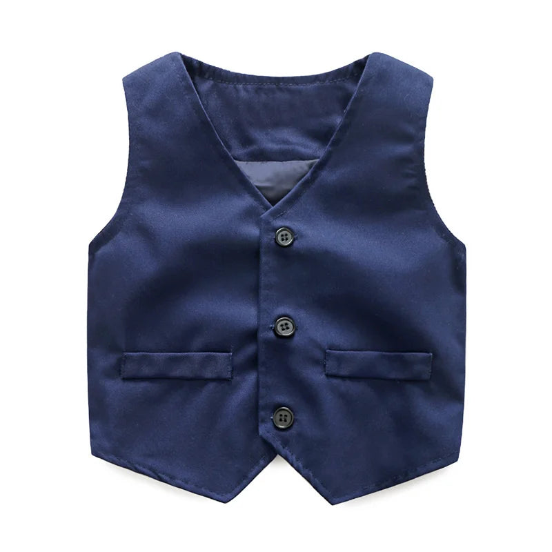 Formal Baby Boy Navy Vest