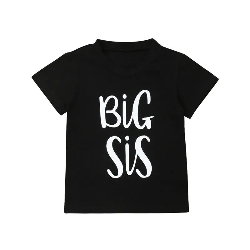 Big Sis and Lil Bro Matching T-shirts.