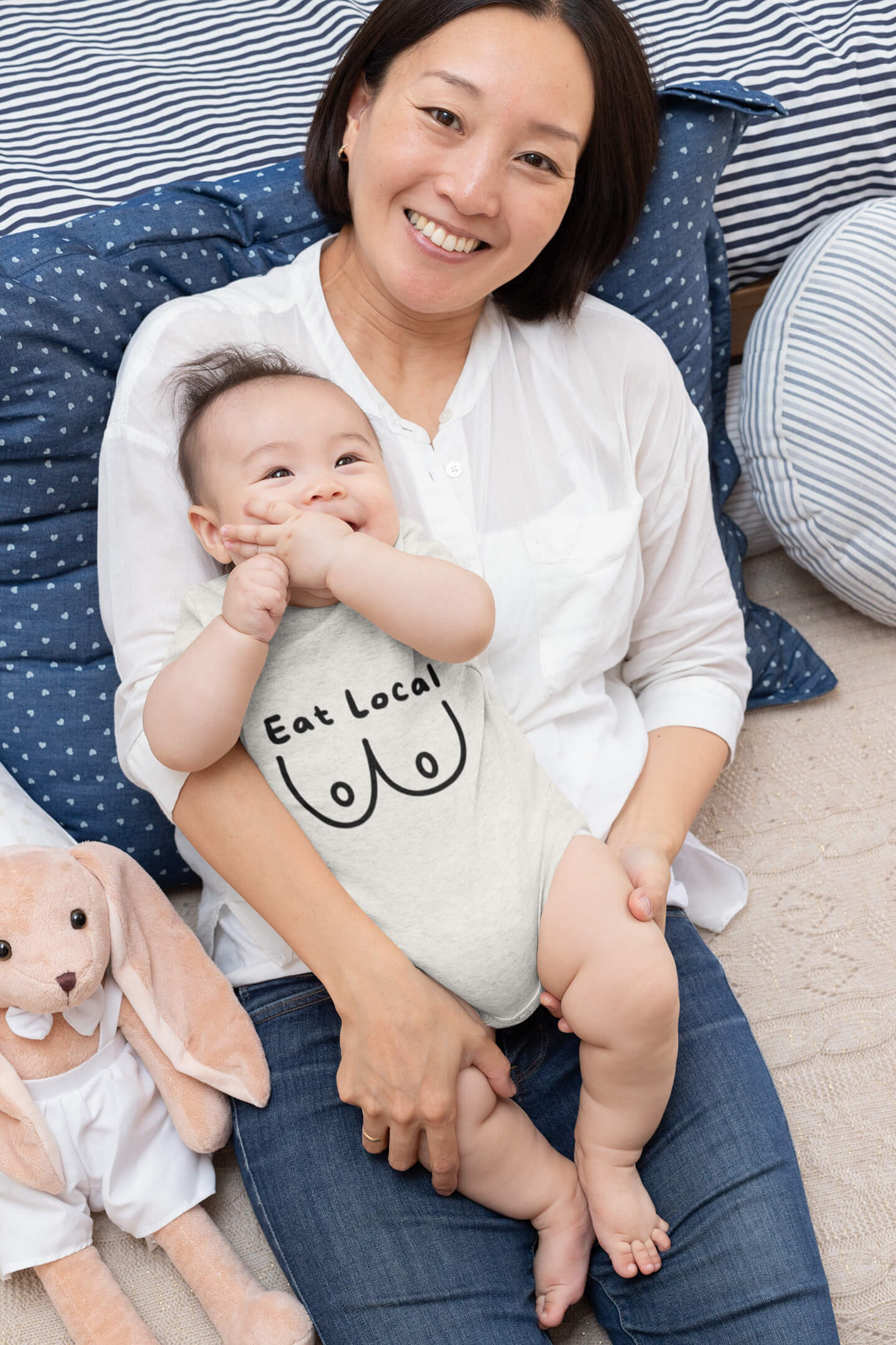 eat local funny baby onesie Kidstors