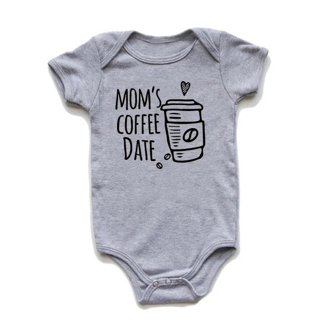 Mom’s Coffee Date Baby Onesie