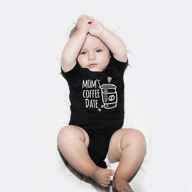 Mom’s Coffee Date Baby Onesie