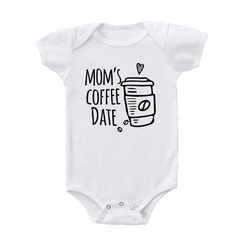 Mom’s Coffee Date Baby Onesie