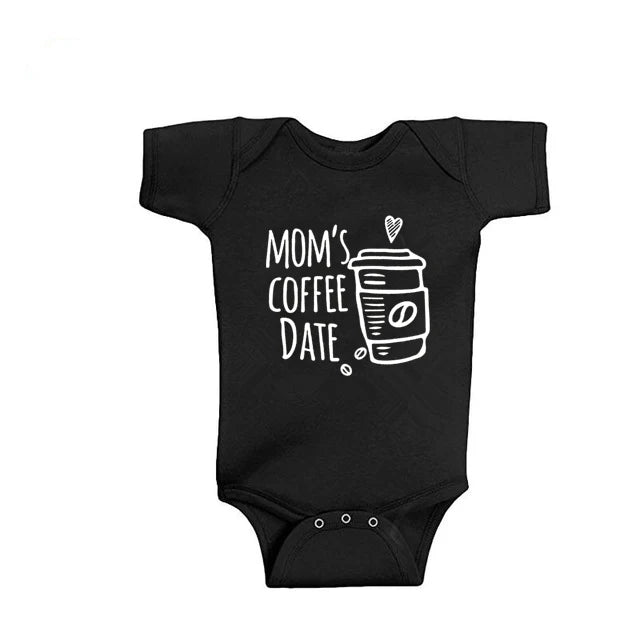 Mom’s Coffee Date Baby Onesie