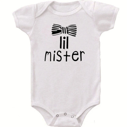 Big Sister Little Mister onesie