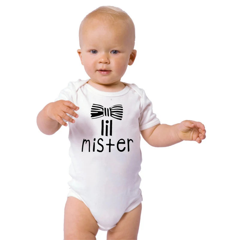 Big Sister Little Mister onesie