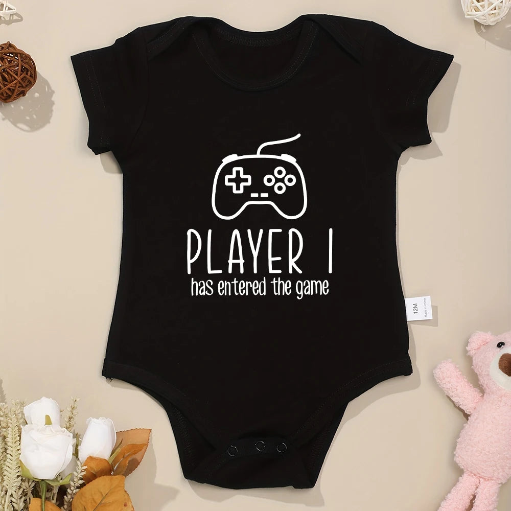 Fun Player 1 & Player 2 Matching Onesies – Kidstors