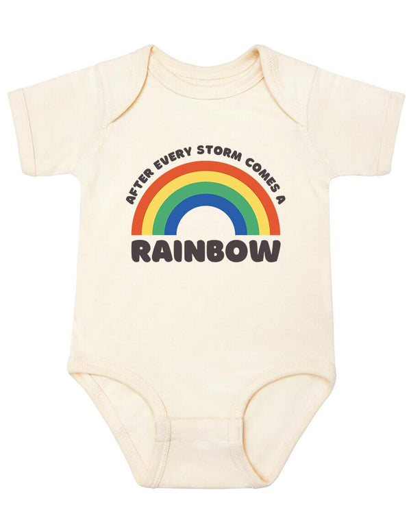 After every storm comes a rainbow onesie - Kidstors