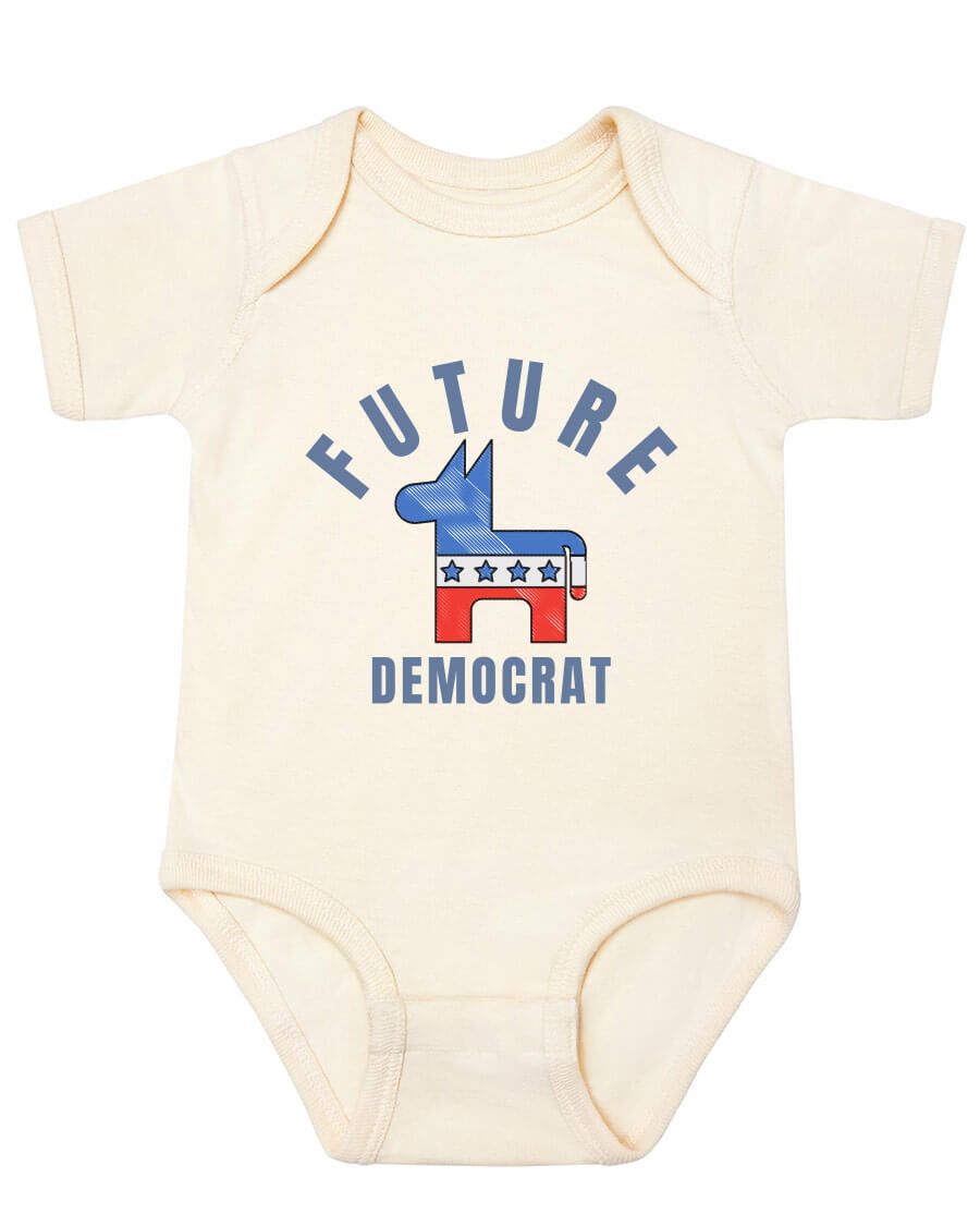 Future democrat onesie - Kidstors