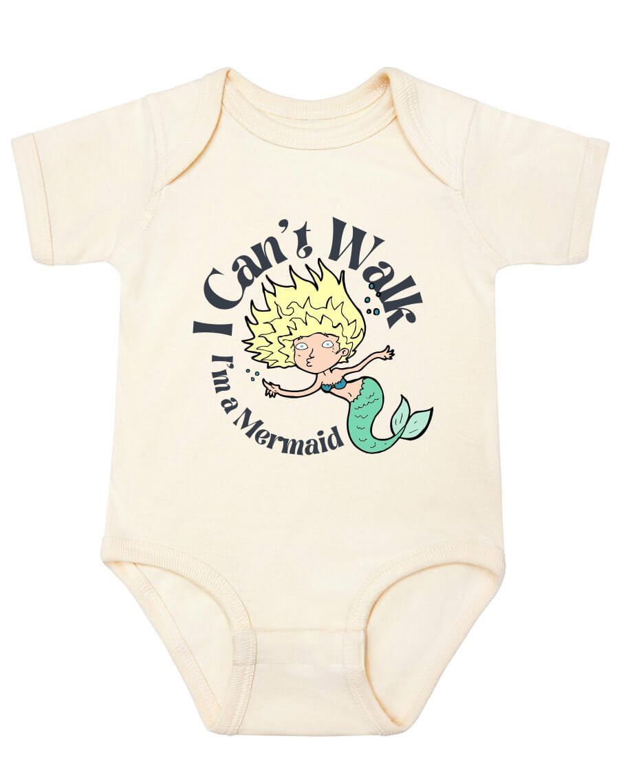 I can't walk i'm a mermaid onesie - Kidstors