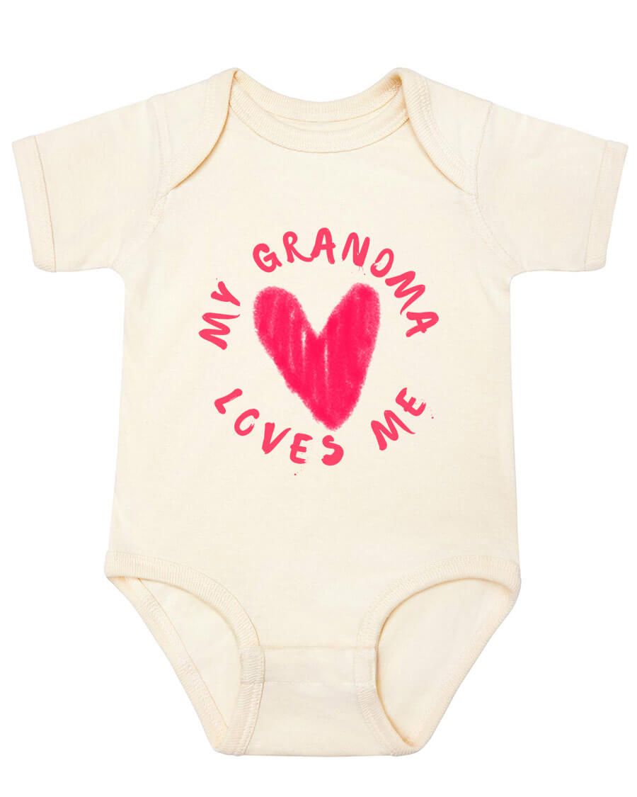 My grandma loves me onesie - Kidstors