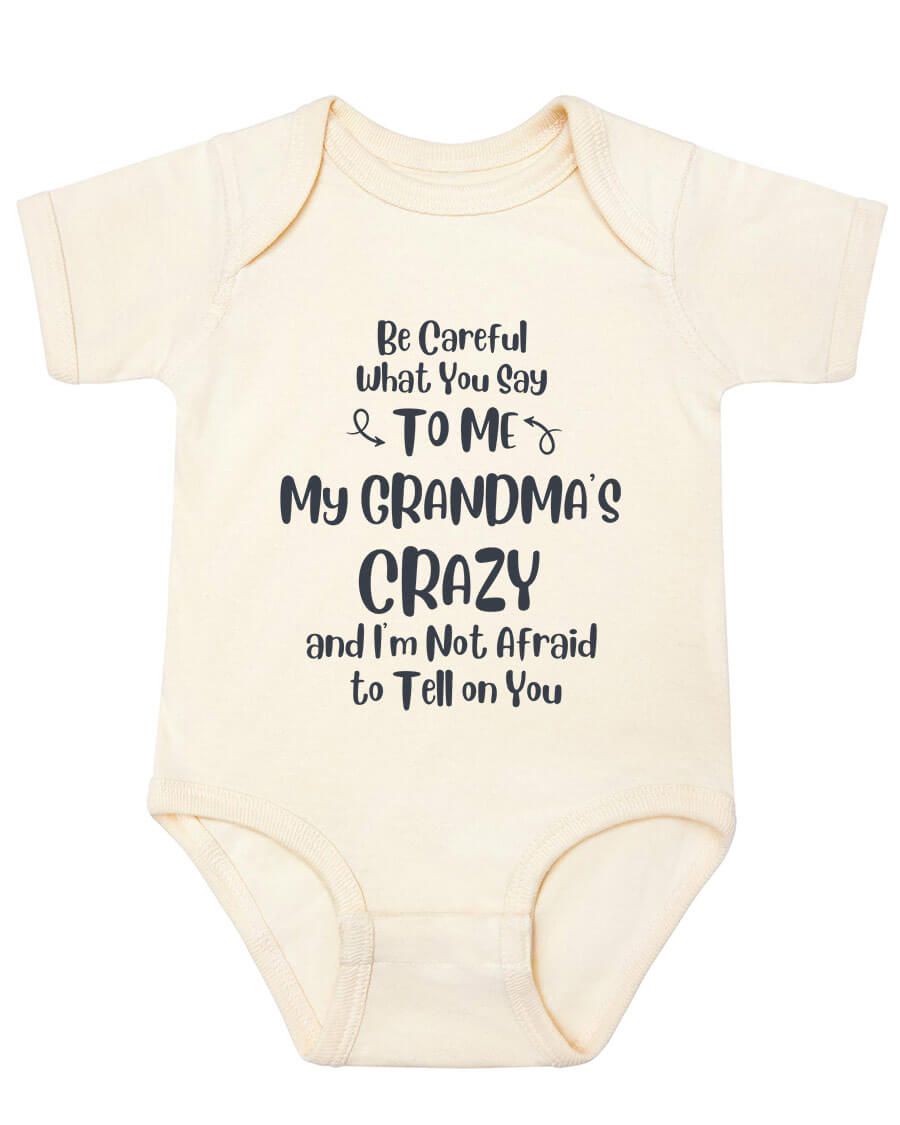 Grandma baby onesie - Kidstors