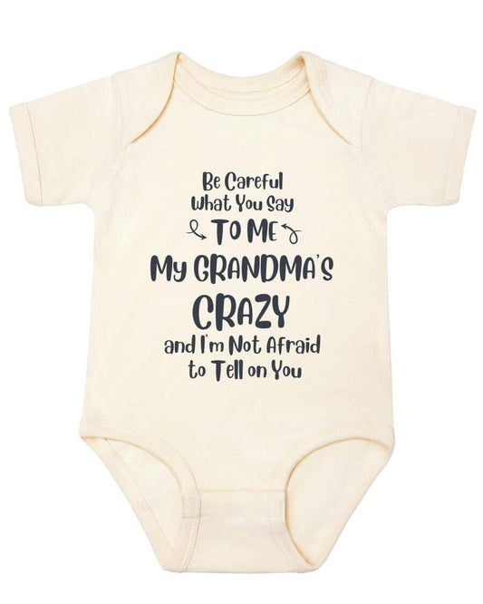 Grandma baby onesie - Kidstors