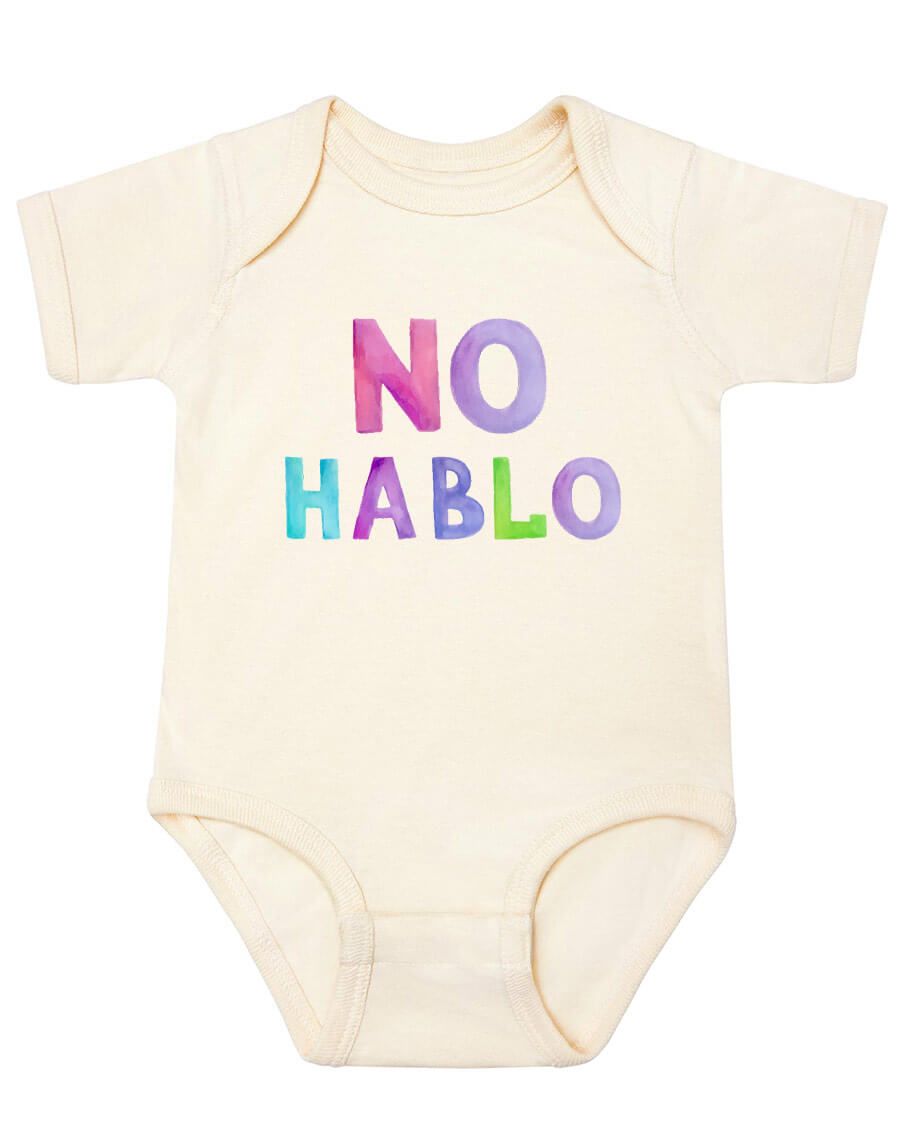 No hablo onesie - Kidstors