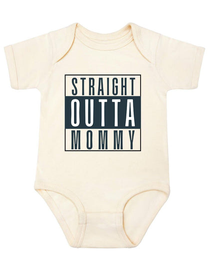 Straight outta mommy onesie - Kidstors